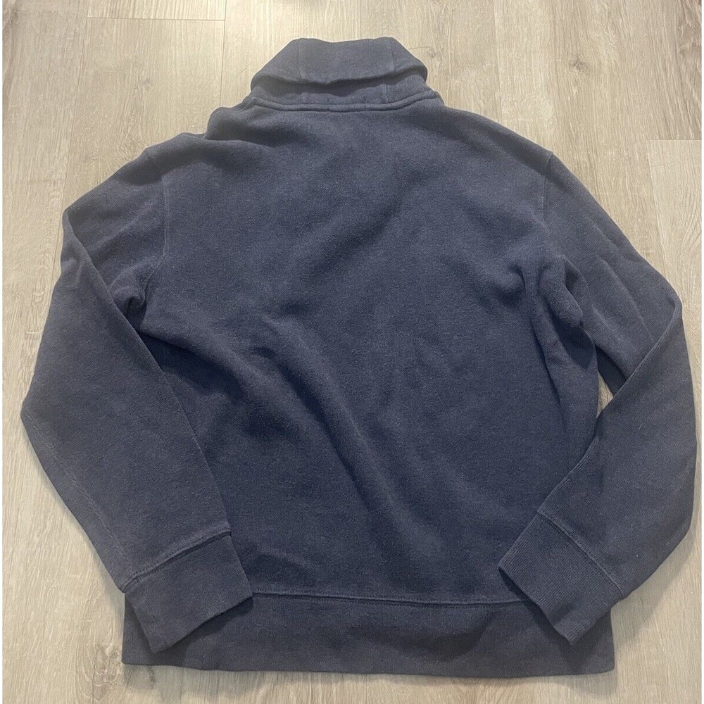 POLO RALPH LAUREN Men Funnel Neck Jumper Pullover Sweater Size M Blue - Picture 10 of 10